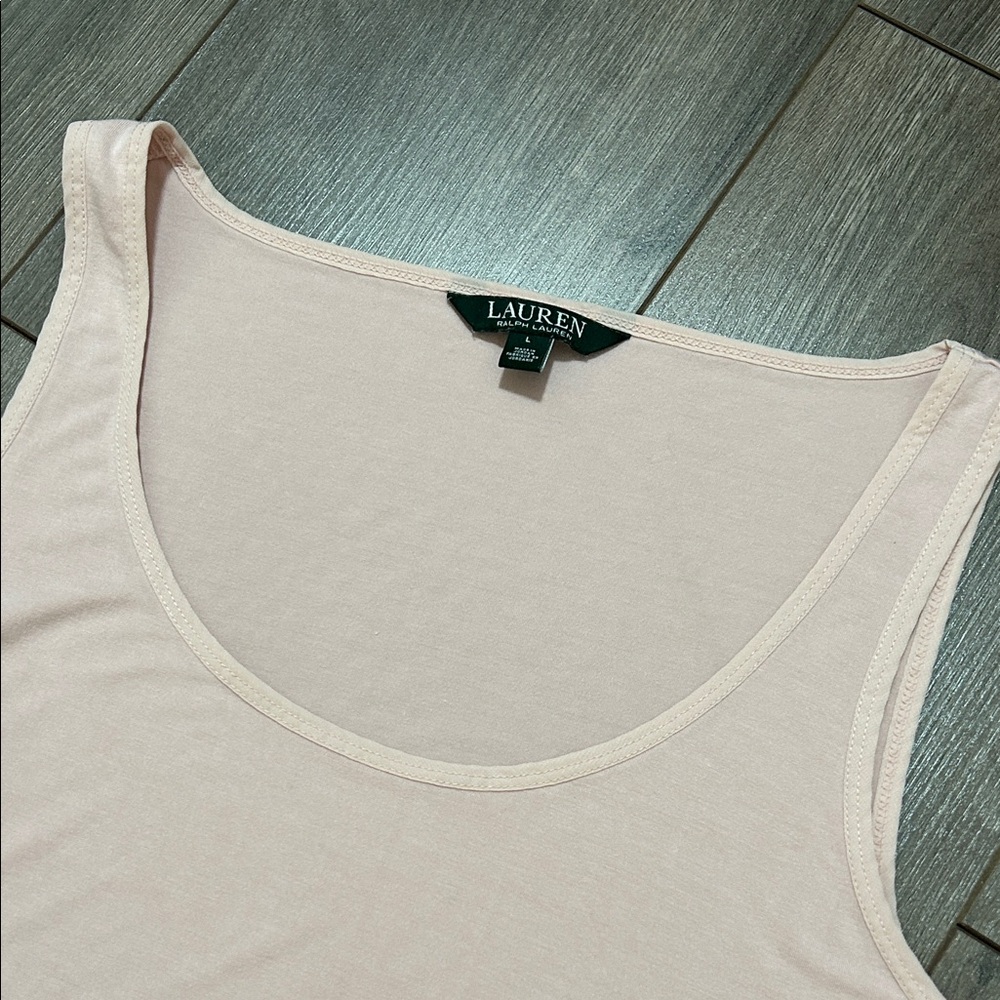 Ralph Lauren Soft Pink Tank Top